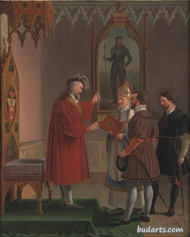 施莱斯维格-荷尔斯泰因公爵阿道夫拒绝了继承丹麦王位的提议