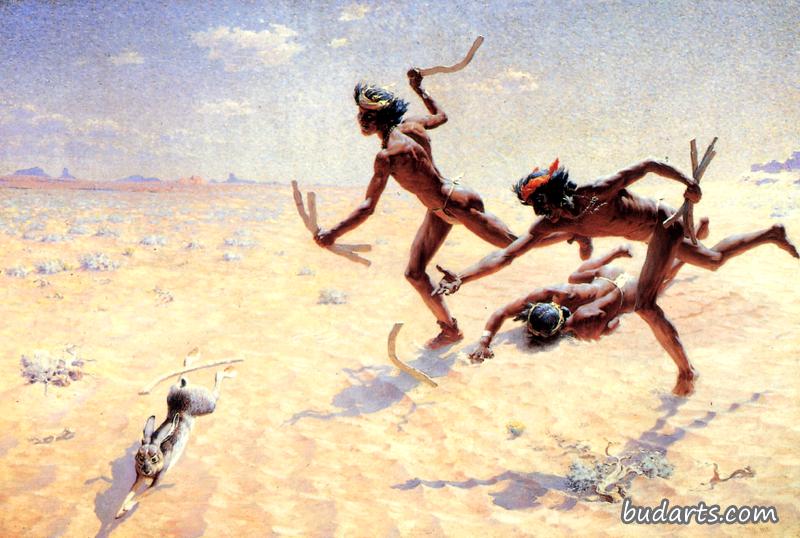 霍皮族印第安人跑步者