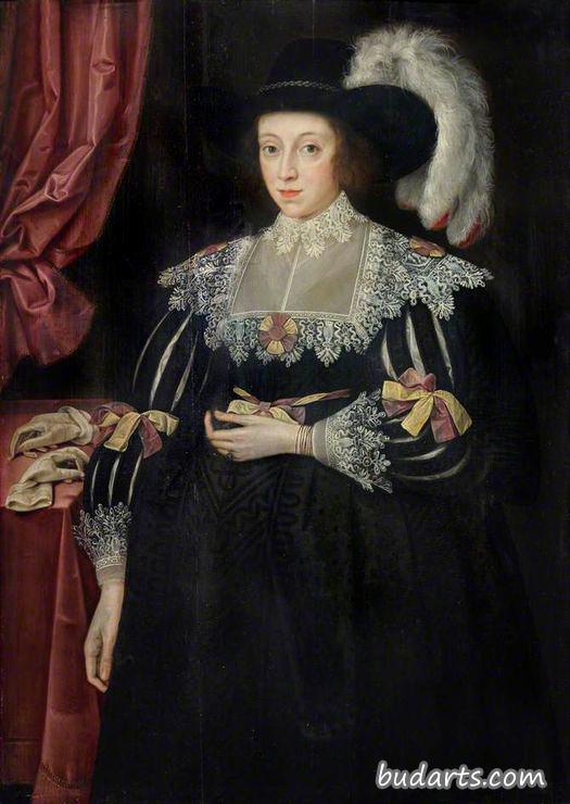 安妮·范肖，托马斯的第一任妻子，范肖第一子爵