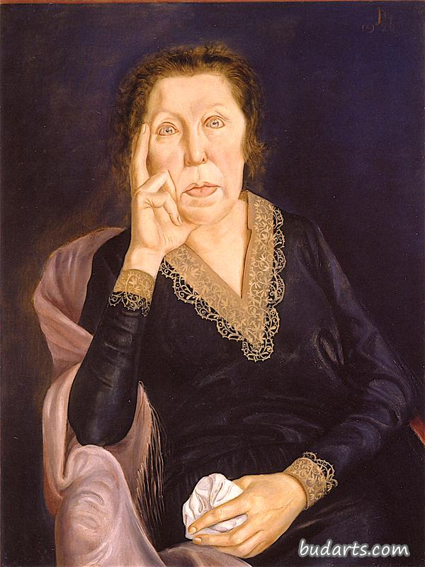 安娜·格伦鲍姆·瓦尔肖像