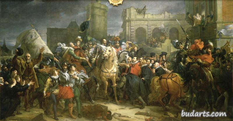 1594年3月22日，亨利四世进入巴黎市