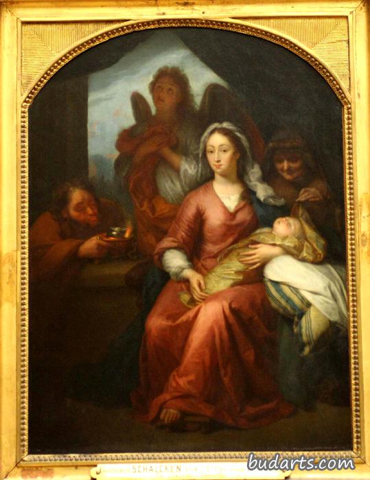 圣安妮和天使的神圣家庭