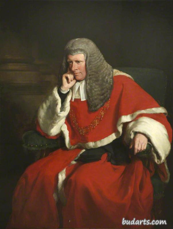 首席大法官威廉·埃尔勒爵士画像