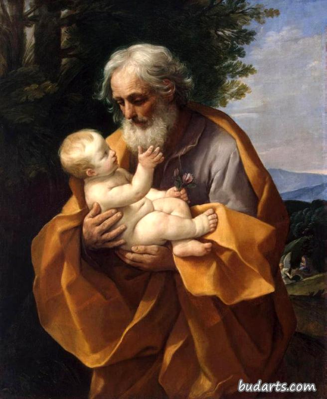 圣约瑟夫与婴儿耶稣