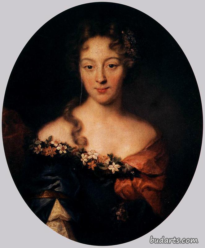 格里南伯爵夫人弗朗索瓦·玛格丽特的肖像