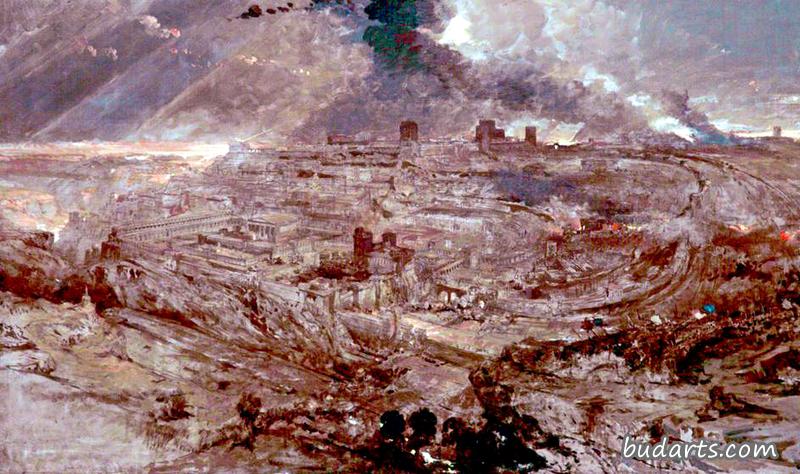 罗马在提多的指挥下围困和毁灭耶路撒冷，公元70年