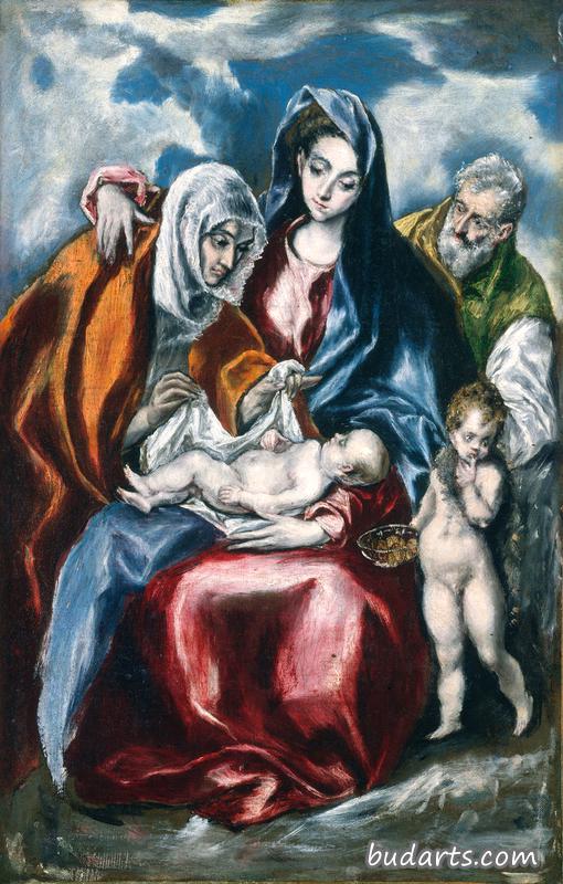 圣安妮和婴儿施洗约翰的神圣家庭