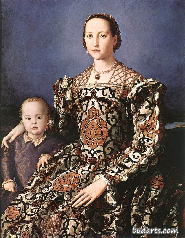 托莱多的埃莱诺拉和她的儿子乔瓦尼德梅迪奇