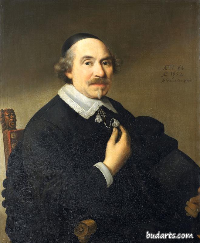 一个男人的肖像，可能是彼特·安提尼西·范·布朗克霍斯特