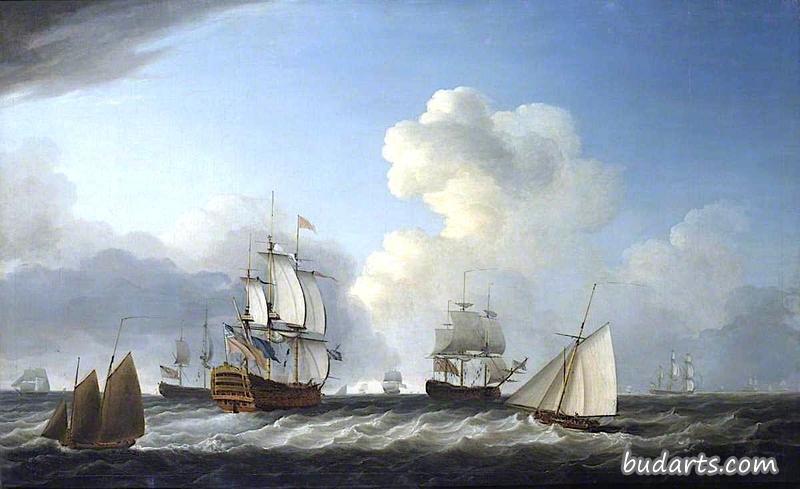 圣乔治号和其他船只
