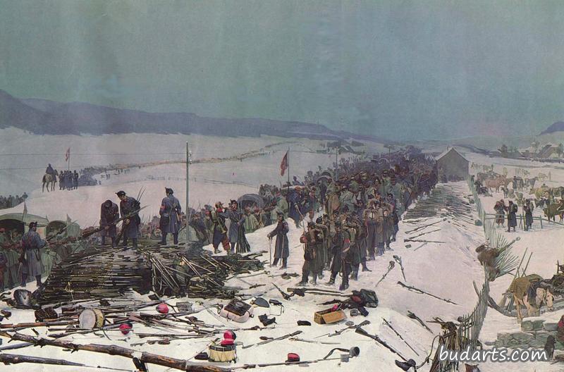 1871年瑞士的布尔巴基军队