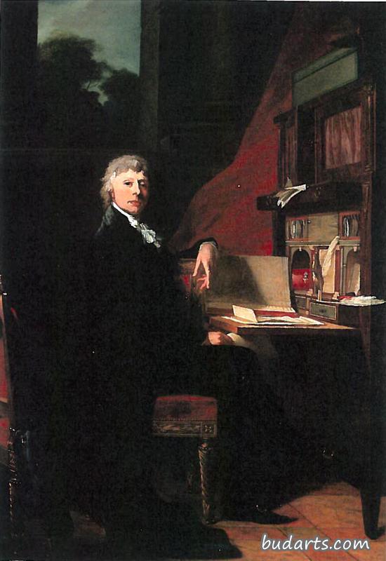 德国丹麦商人康斯坦丁·布伦的肖像
