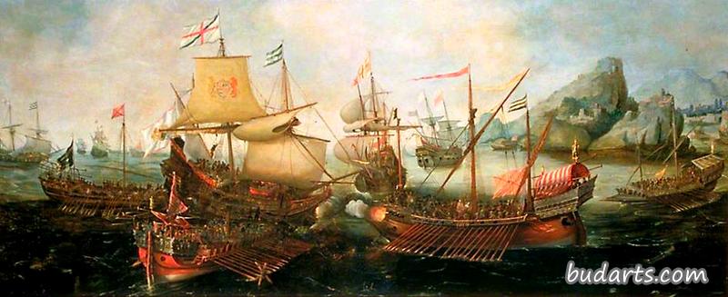 攻击葡萄牙的西班牙珍宝船