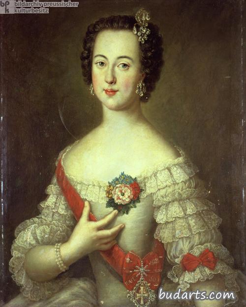 苏菲·弗里德里克·奥古斯特·冯·安哈尔特·泽布斯特公主，后来的俄罗斯凯瑟琳二世