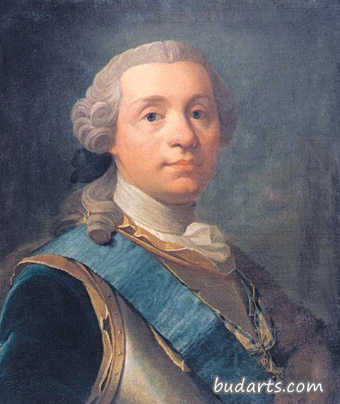 瑞典陆军元帅奥古斯丁·埃伦肖特伯爵的肖像