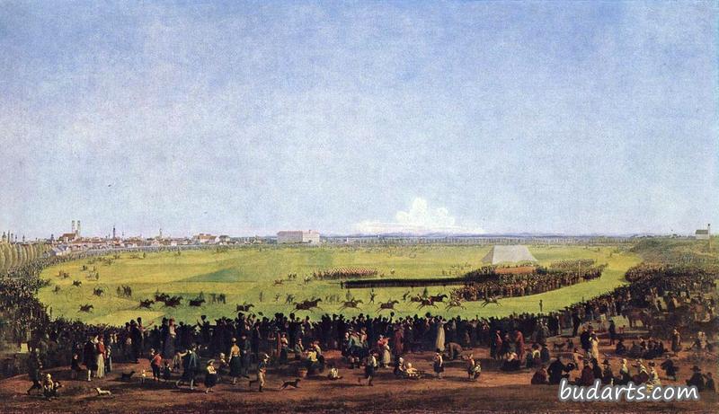 The First Horserace at the Theresienwiese in Munich, 17 October 1810
