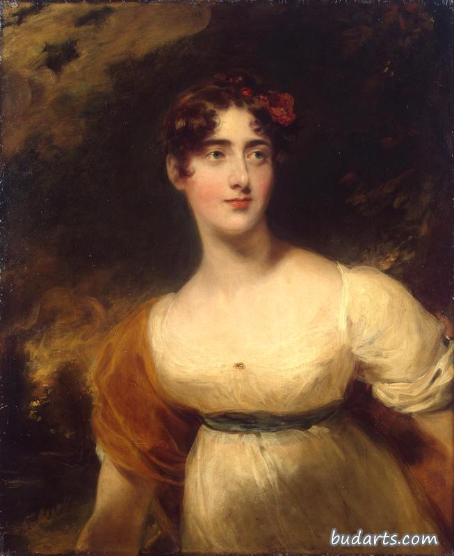 埃米莉·哈里特·韦尔斯利·波尔（拉格兰夫人）肖像（1792-1881）