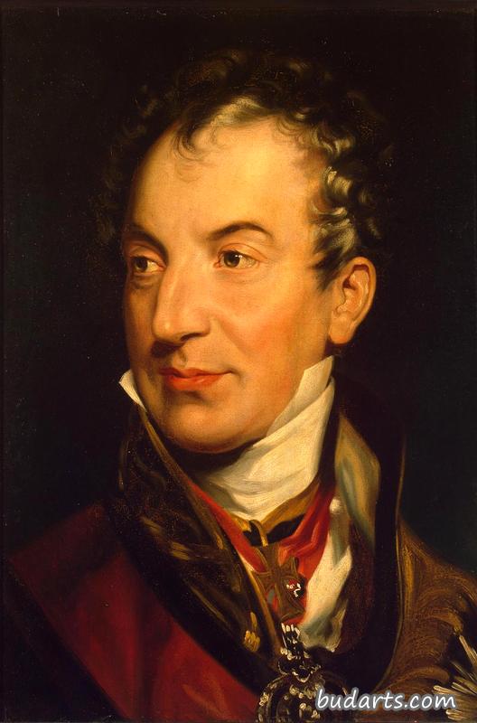 克莱门斯·温泽尔·洛萨·冯·梅特涅奇王子肖像（1773-1859）