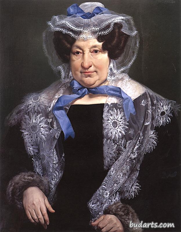 费德里卡·克里斯蒂娜·迈尔斯·施努斯肖像