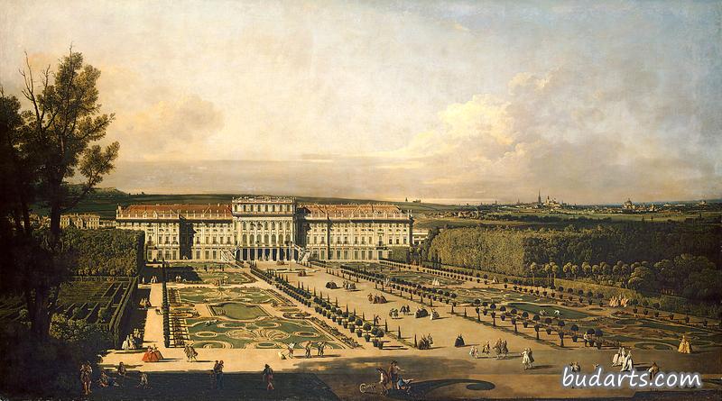 The Imperial Lustschloss Schönbrunn, Garden View