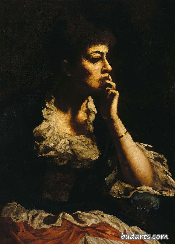 伊斯曼·约翰逊夫人的肖像