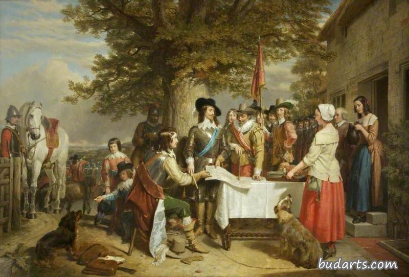 埃奇山战役前夕，1642年