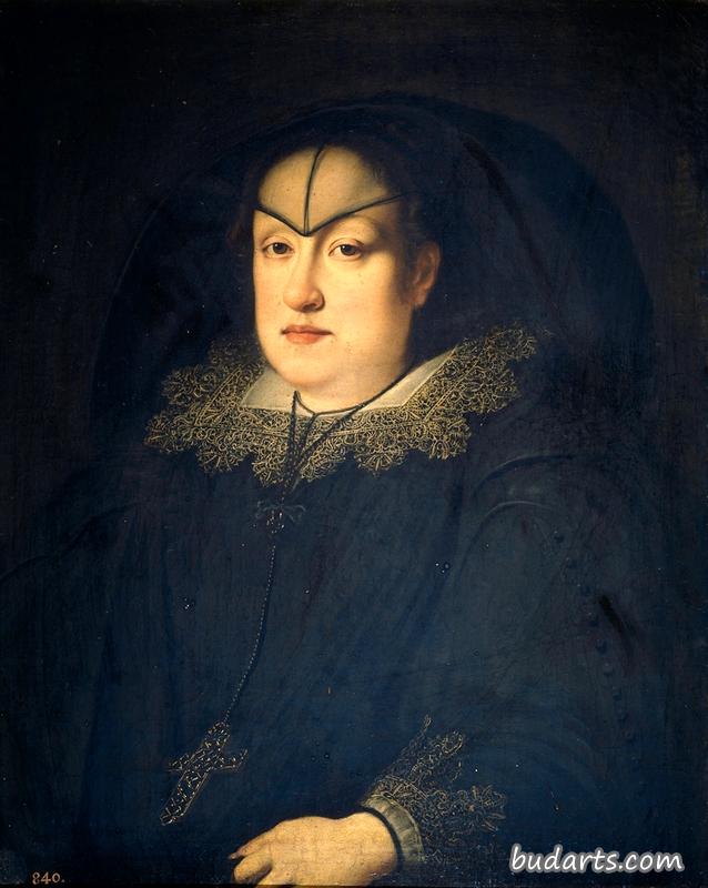 奥地利寡妇玛丽亚·马达莱娜的肖像