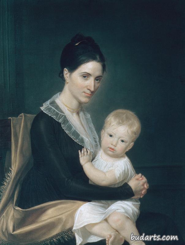 马林努斯·威利特夫人和她的儿子小马林努斯
