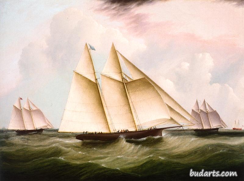 1866年跨大西洋游艇大赛的开始