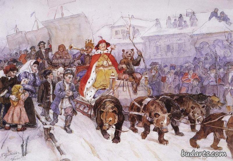 1772年莫斯科化装舞会