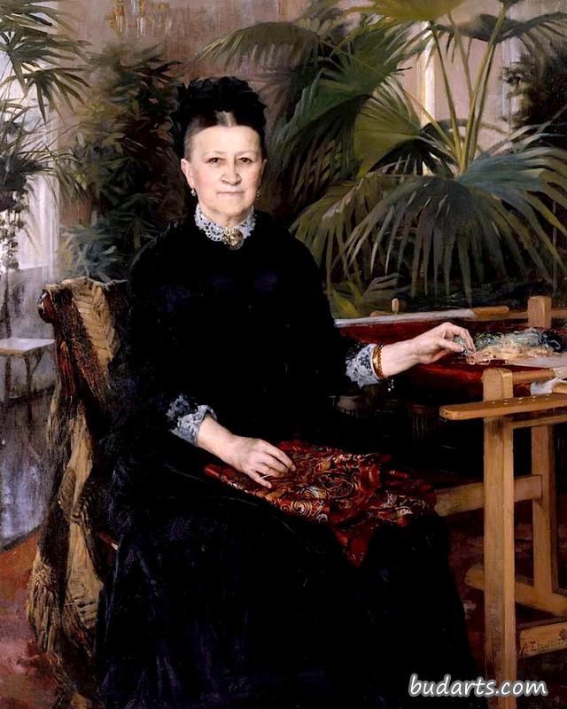 安娜·西内布里乔夫夫人的肖像