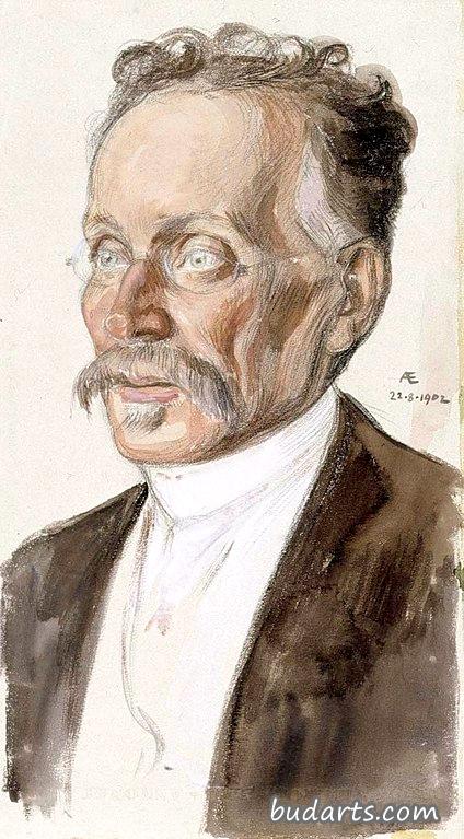 Portrait of Professor J.W. Runeberg