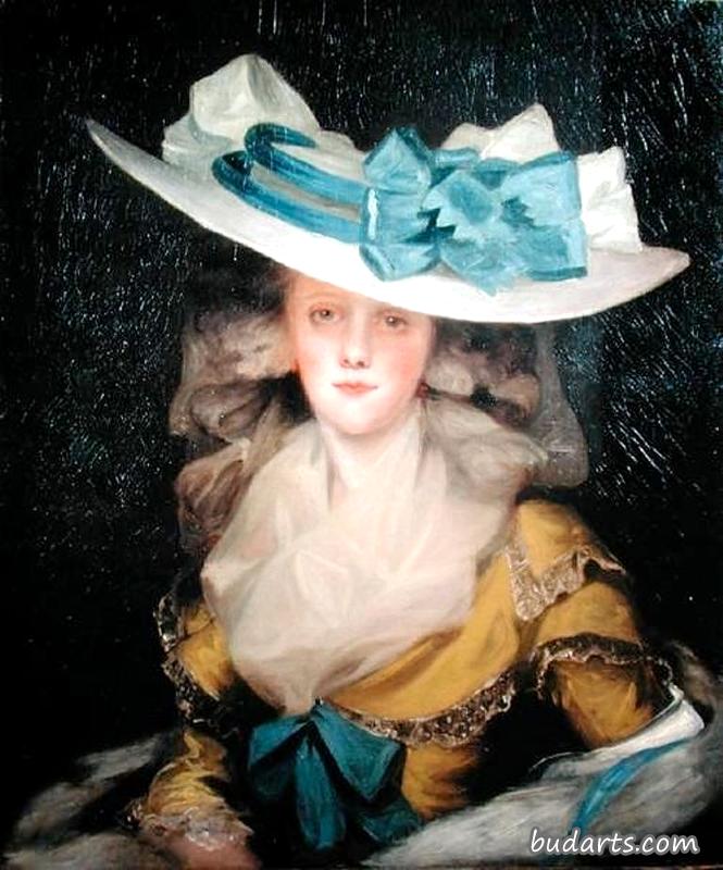 玛丽·本威尔肖像