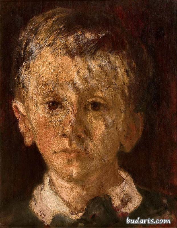 路易斯·德·沃格拉斯的肖像，孩子