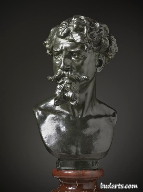 艺术家皮埃尔·弗朗索瓦·尤金·吉拉德的肖像