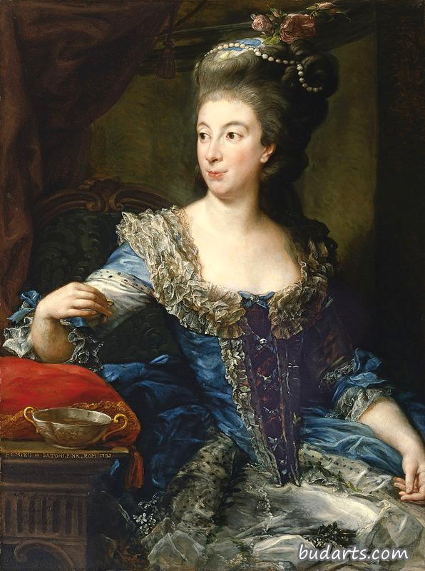 圣马蒂诺伯爵夫人玛丽亚·贝内德塔画像