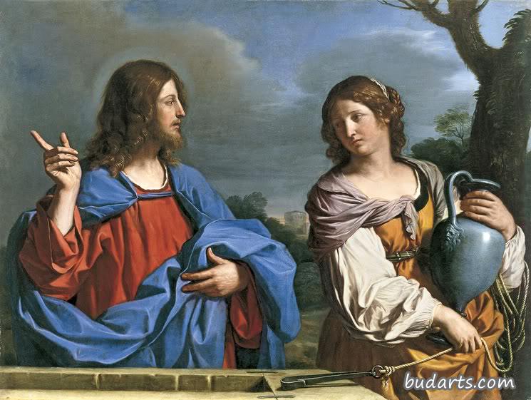 基督和撒玛利亚的妇人在井旁