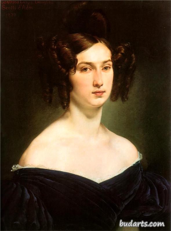 路易贾·道格拉斯·斯科蒂·达达伯爵夫人画像
