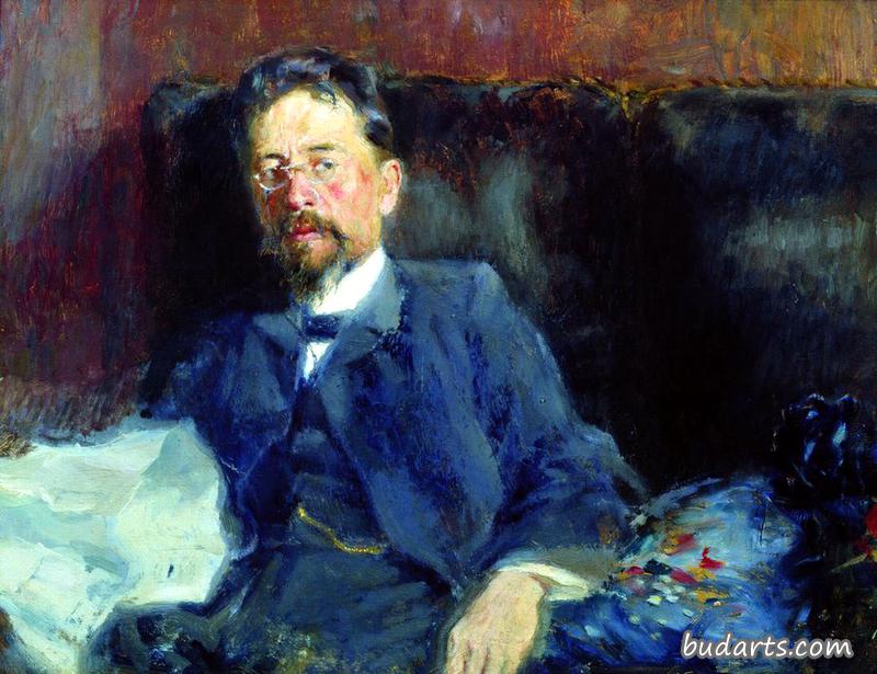 portrait of anton chekhov