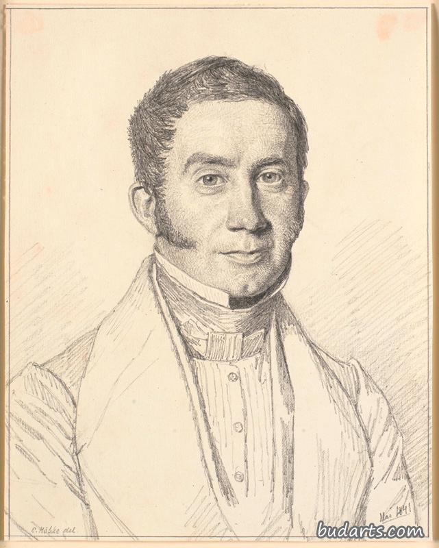 C.B.Købke船长的肖像