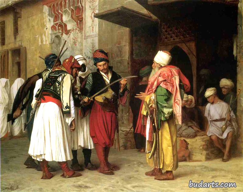 开罗的旧服装商人