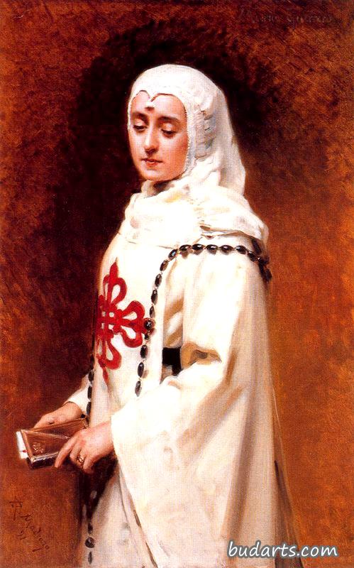 Portrait of Maria Guerrero as Doña Inés