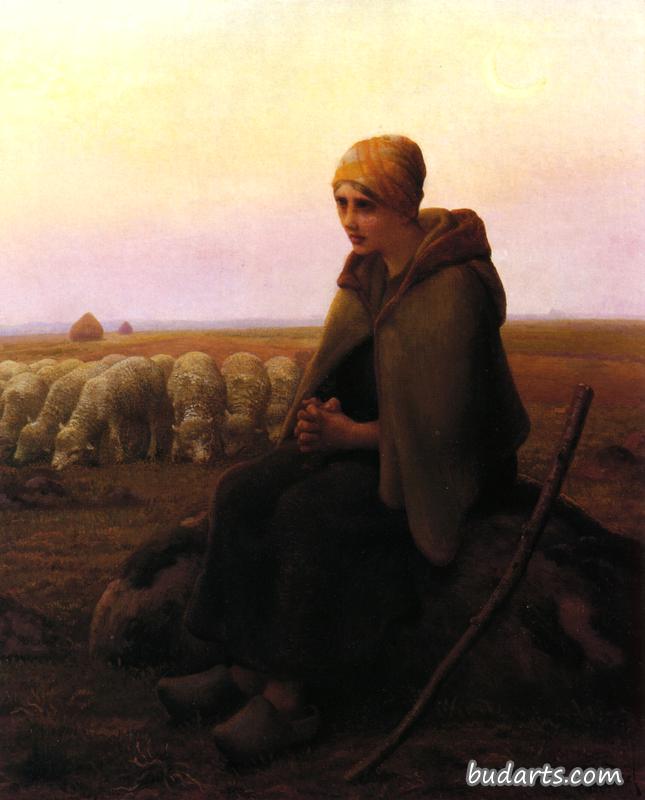 休息的牧羊女