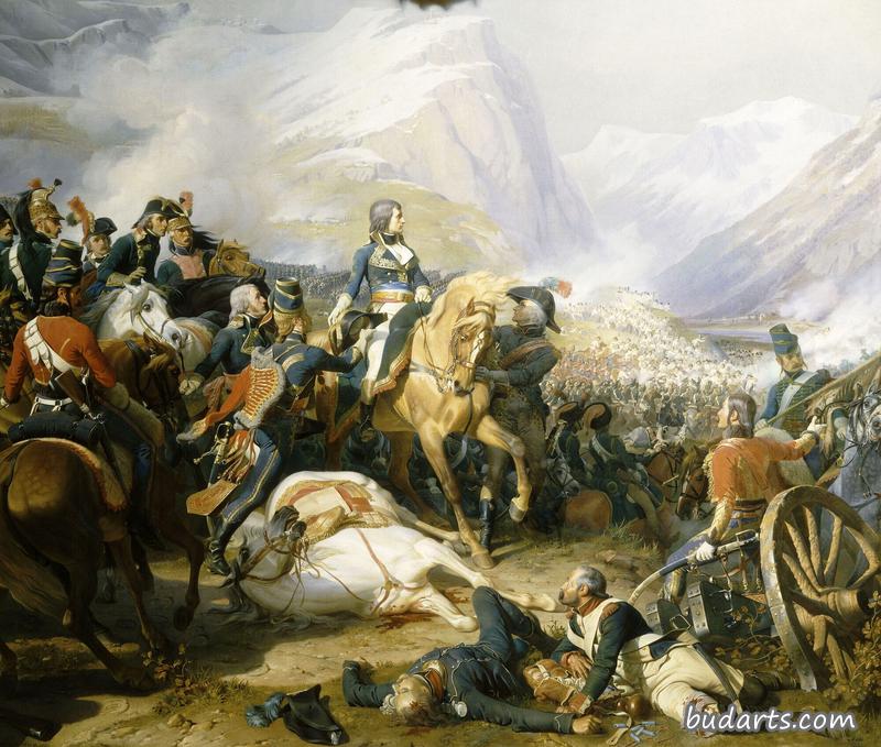 里沃利战役中的拿破仑