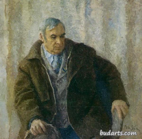 画家E.V.沃洛布耶夫肖像