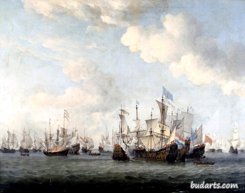 荷兰和法国商船之间的海战