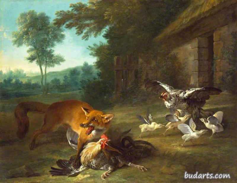 家禽场的狐狸