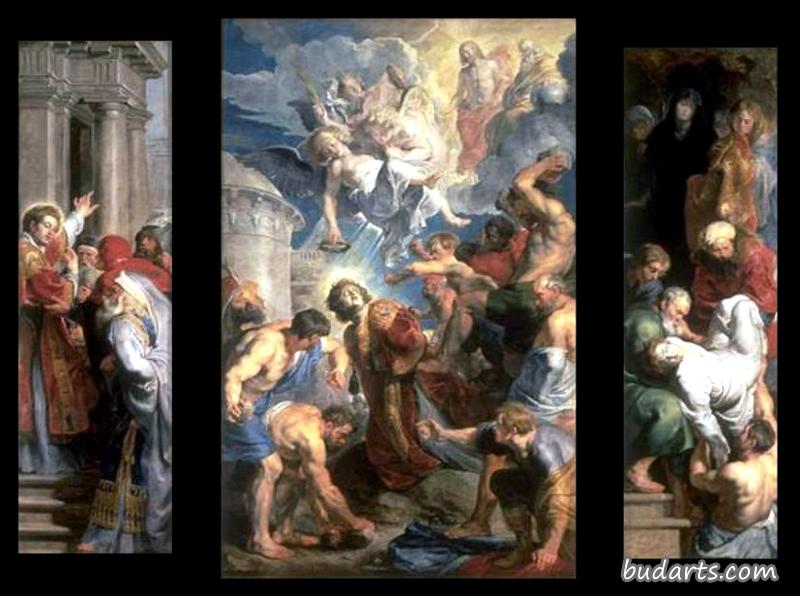 三联画：圣艾蒂安的玛蒂多姆