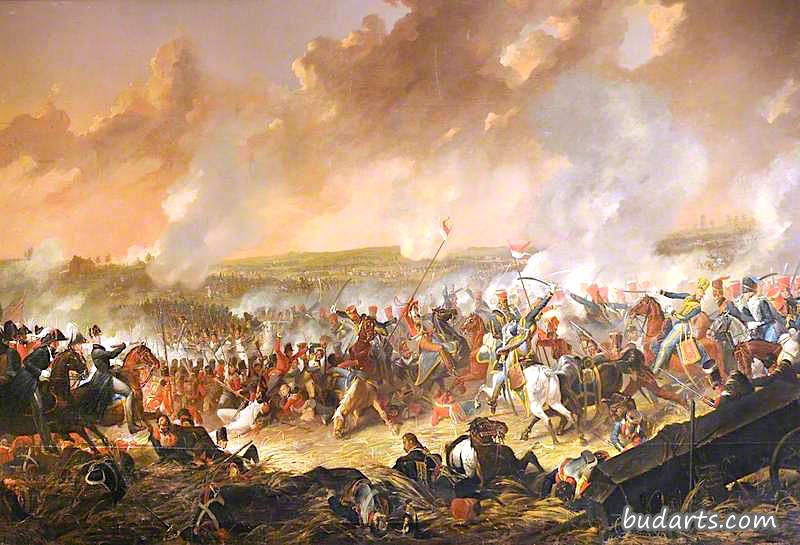 the battle of waterloo, 18 june 1815