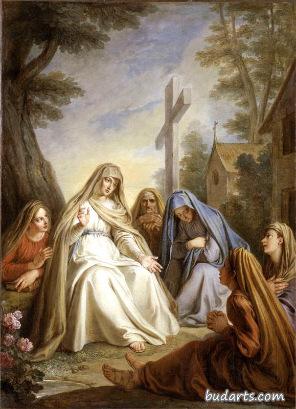 圣兰德达教寡妇和年轻人